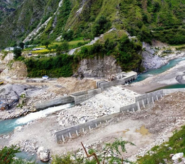 कालंगा जलविद्युत् आयोजनाको निर्माण कार्य अन्तिम चरणमा, चैतदेखि उत्पादन